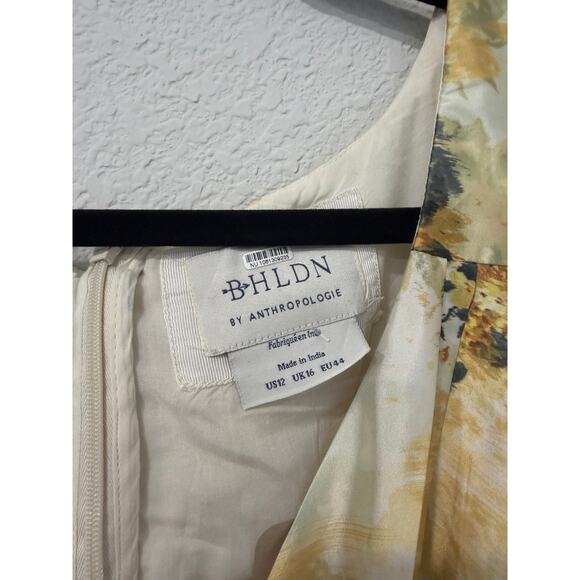 BHLDN Aurora Puff-Sleeve Taffeta Maxi Dress - Picture 6 of 8